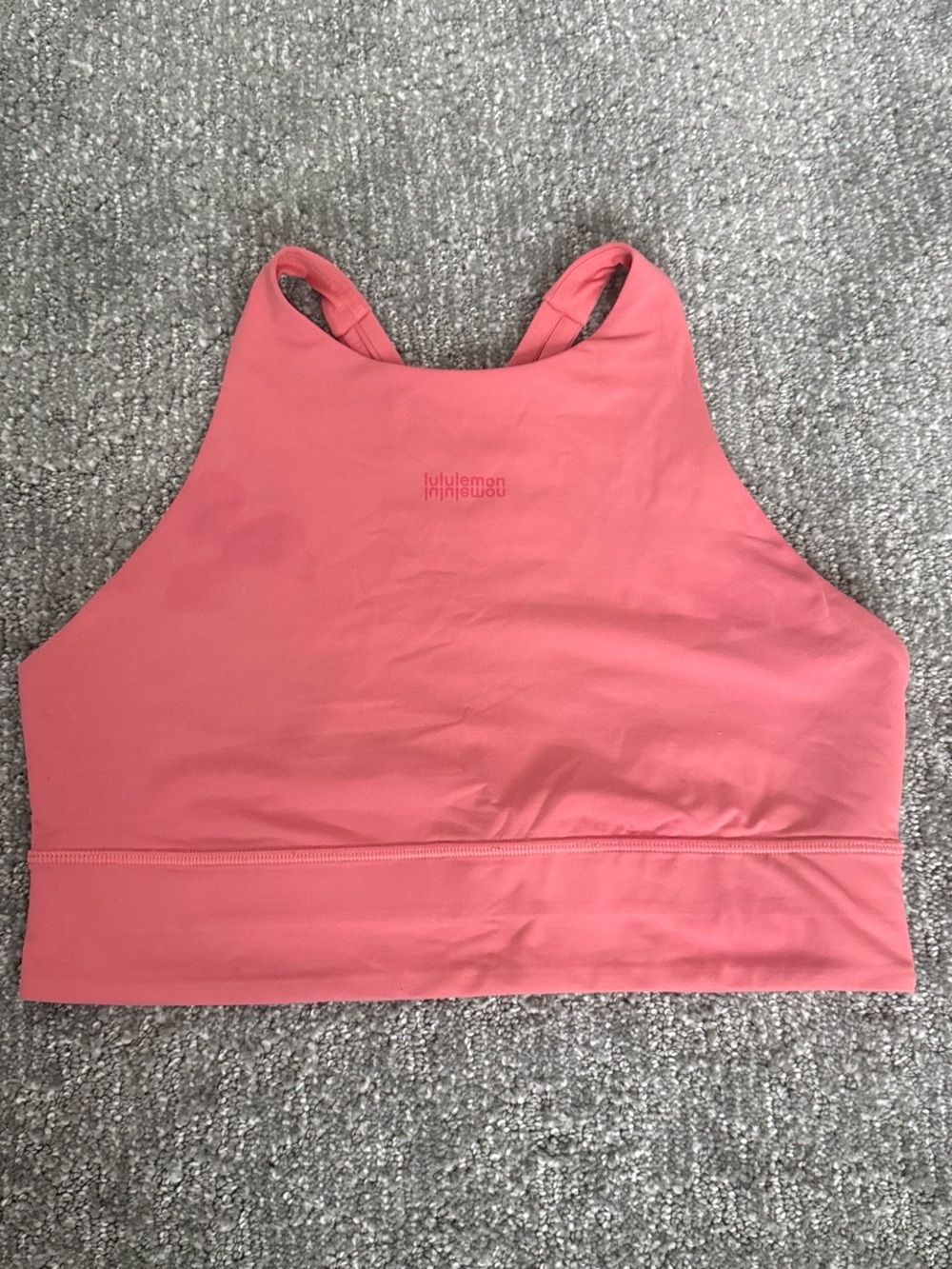 lululemon athletica Coral High-Neck Sports Bra